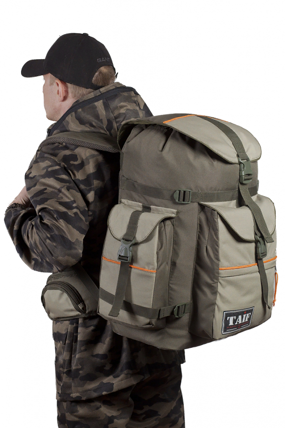 Рюкзак KAILER 4 75л, олива-хаки, Тайф
