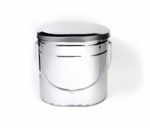 Котелок высокий 12 л крышка без ручек Роза Ветров