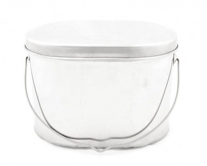 Котелок низкий 3,5 л крышка без ручек Роза Ветров