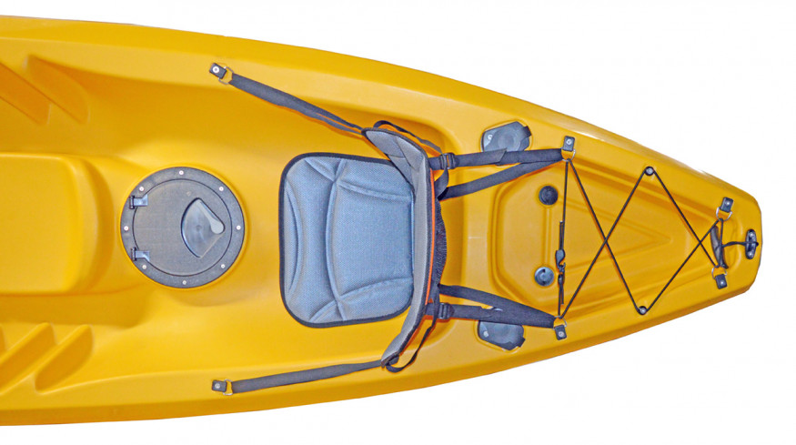 Пластиковая байдарка для моря Ривьера 2+2, Вольный Ветер