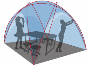 Шатер &amp;quot;Space One&amp;quot; камуфляж, Canadian Camper