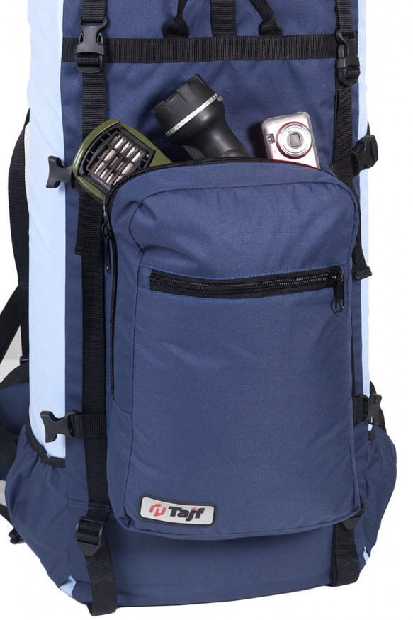 Рюкзак туристический Оптимал 4, синий-голубой, 100 л, ТАЙФ