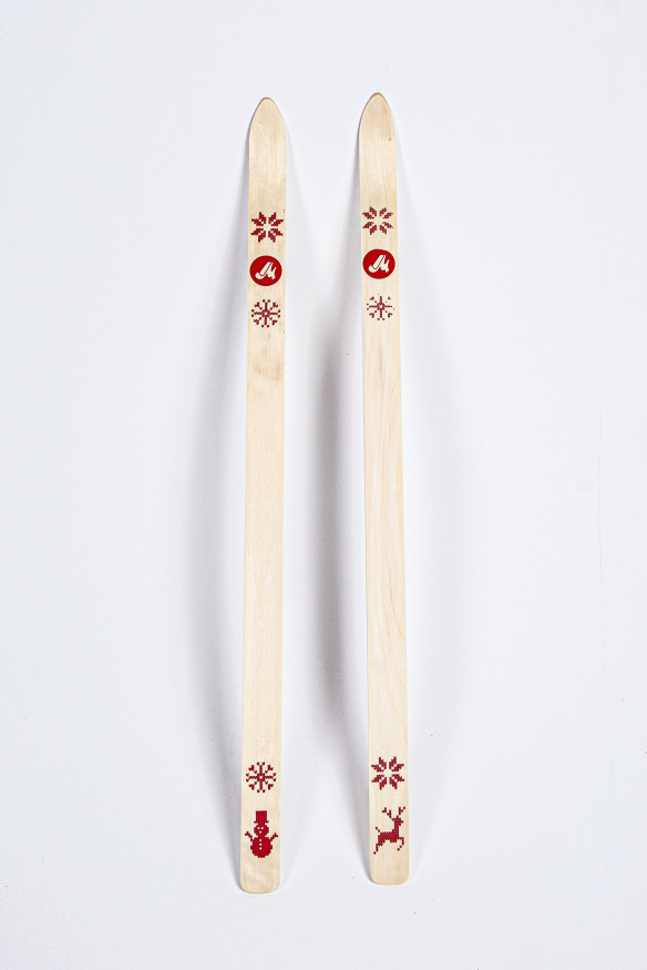 ​Лыжи Малыш, прогулочные детские 140 см, дерево