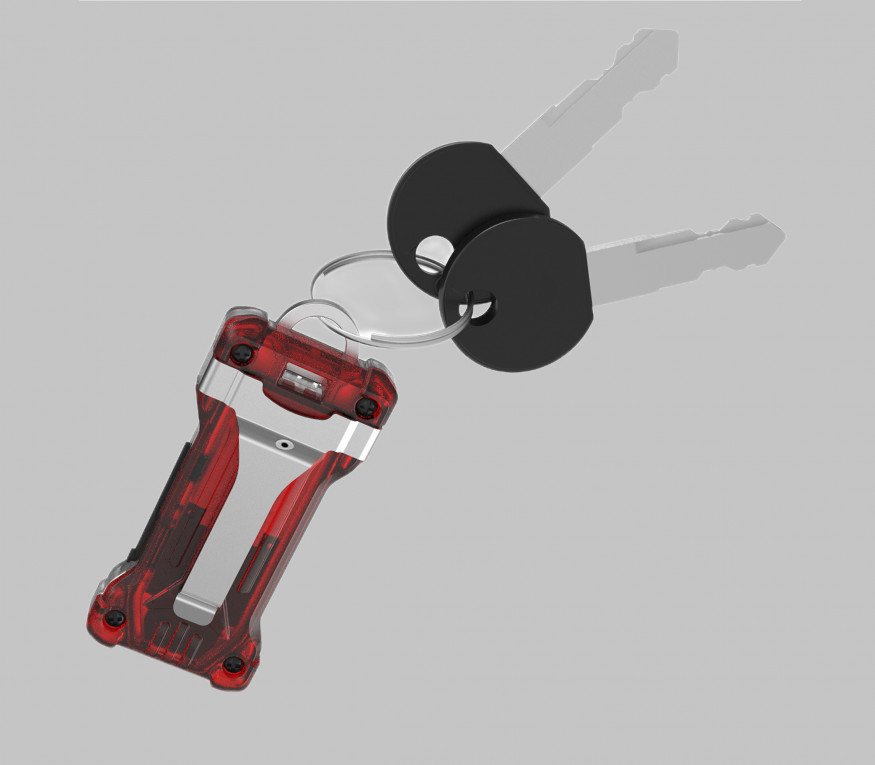 Наключный фонарь Armytek Zippy (Red Ruby)