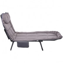 Раскладушка кемпинговая складная 195*64*30 см, серый