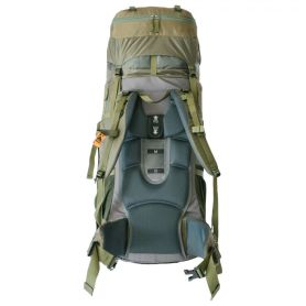 Рюкзак туристический Ragnar 75+10 зеленый, Tramp