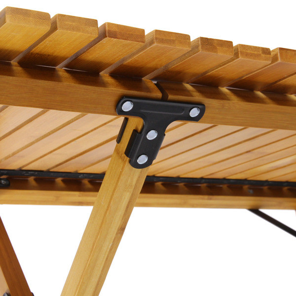 Стол кемпинговый складной TAN LOOK, 120*60*44 см, бамбук