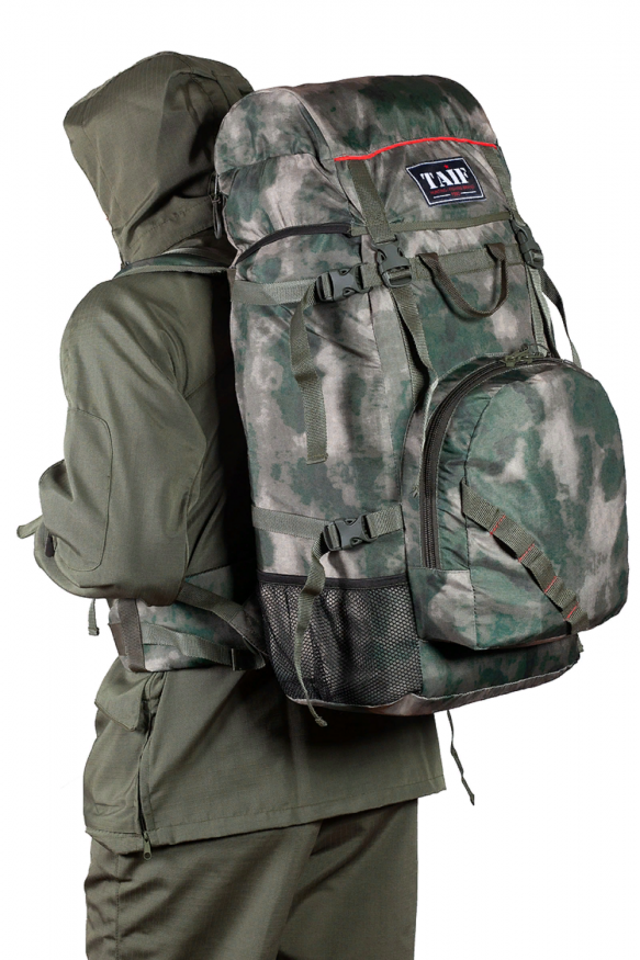 Рюкзак туристический Турист Лайт 7, ПВХ 600, мох, 90 л, ТАЙФ