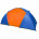 Палатка кемпинговая Jesolo-4 двухслойная, (150+130+150)*220*170 см, цвет оранжево-синий