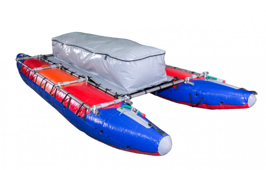 Катамаран Век Исеть 4М 2-секционный, 4,50 м, без рамы