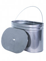 Котел Век с крышкой 12 л овальный