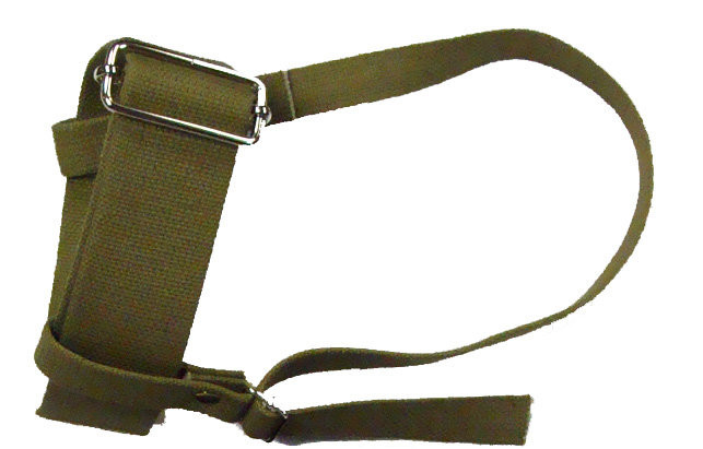 Комплект креплений: амортизатор, носковой и пяточный ремень (брезент)